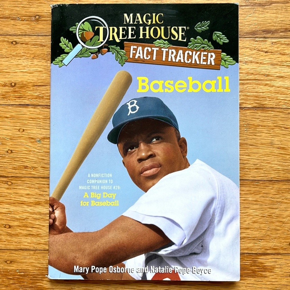 Paperback Magic Tree House Fact Tracker “Baseball”